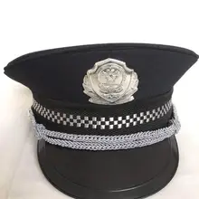 Пакет в коробке персонала армия козырек cap Косплей военные кепки шлем полиции подарок на Рождество Хэллоуин фестиваль год