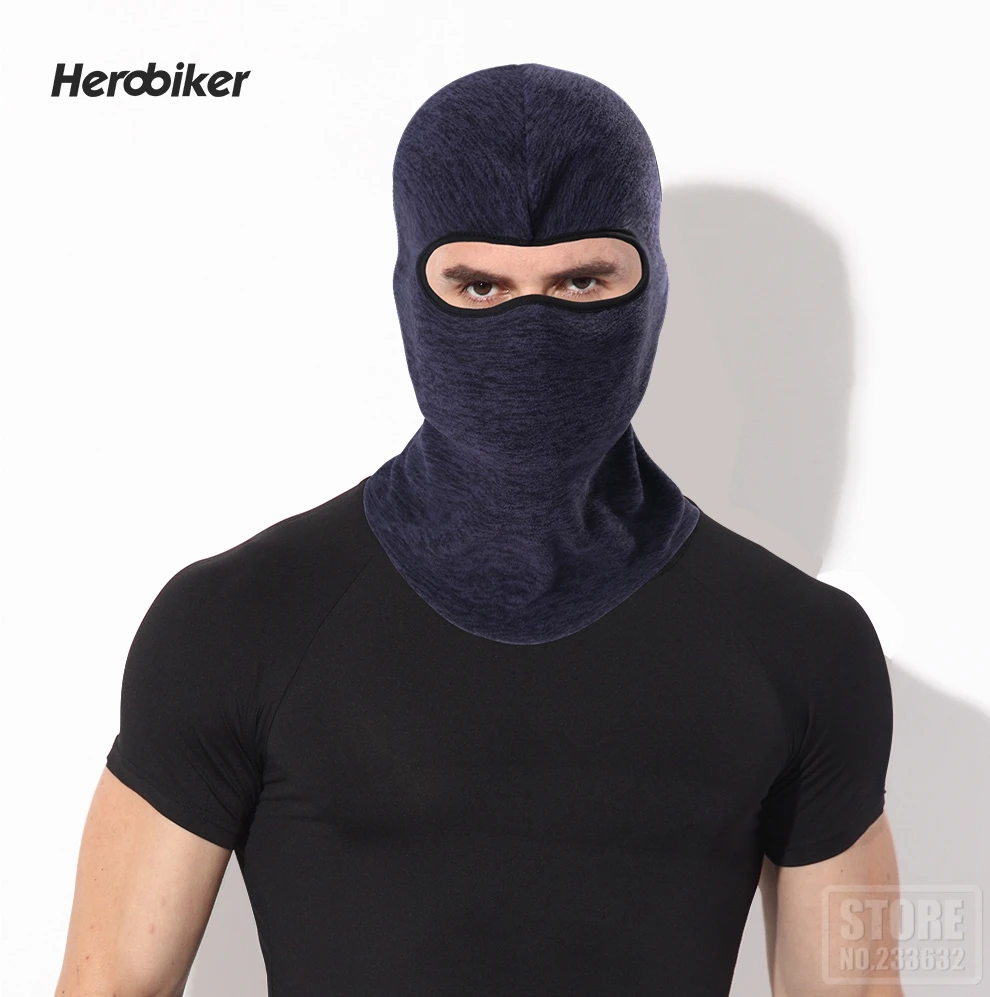 HEROBIKER мотоциклетная маска для улицы мотоциклетный шлем капот мотоциклетная Кепка Шапки Маска для всего лица мотоциклетная маска Балаклава мото