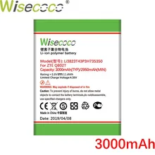 Wisecoco Li3823T43P3H735350 3000 мАч аккумулятор для zte Q802T Geek V975 U988S N986 V976 N976 Высокое качество батареи