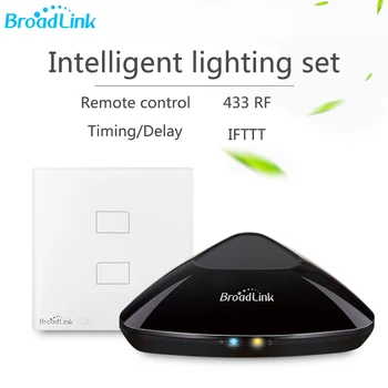 

Broadlink RM3 RM Pro & TC2 1/2/3 Gang Wall Switch EU Standard Smart Home Automation Universal Remote Controller WIFI+IR+RF
