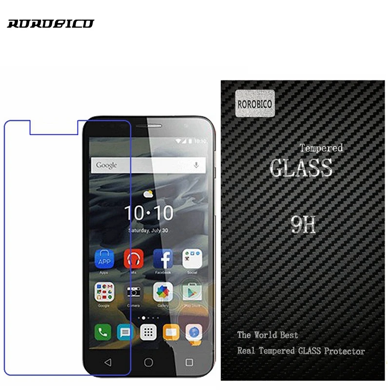 HD 0.26 мм закаленное Стекло для Alcatel One Touch Pop 4 5051D 5051J 5051 м 5051X Экран протектор Премиум
