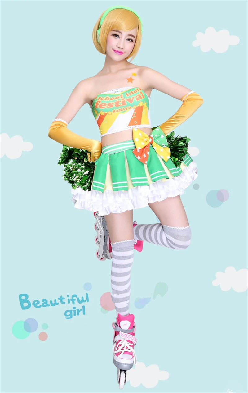 Костюм для косплея Love Live рай кирлидинг косплей хаё наё летнее платье женские