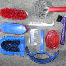 Aoud седла для верховой езды, Гоночное оборудование, инструмент для чистки лошадей, 10 шт./компл., щетка для массажа лошади, Paardensport Equitation Cheval