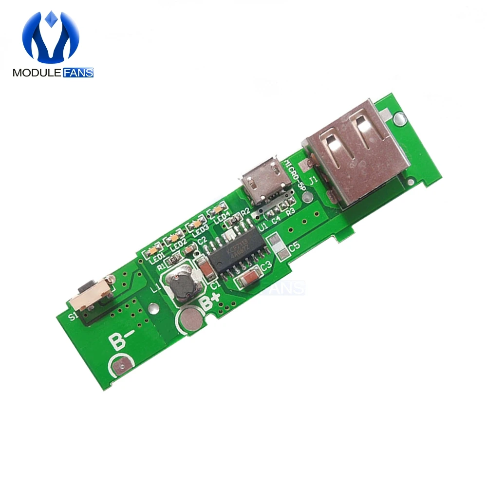 

5V 1A Power Bank Charger Module Charging Circuit Board Step Up Boost Power Module For Xiaomi Mobile Power Bank DIY