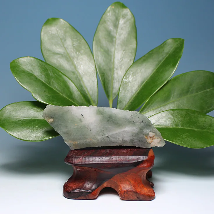 

Red crown special! Bloodstone red jasper original boutique Guilin Shi fossil raw materials stone carving small material