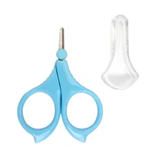 Детские Маникюрные ножницы безопасный Маникюрный Инструмент для ногтей Резак для новорожденных удобный ежедневный лак для ногтей Ножницы Маникюрный Инструмент