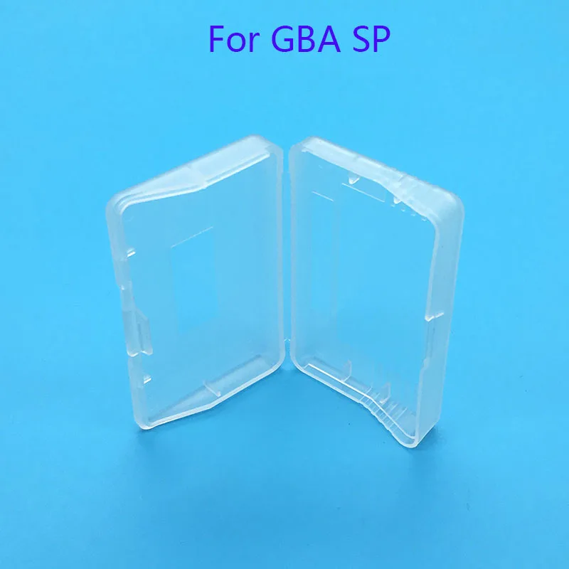 

50pcs/lot Clear Plastic Game Cartridge Cases Storage Box Protector Holder Cover Shell For Nintendo GBA SP Game Boy GameBoy