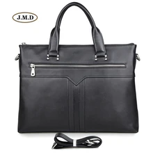 Мужской деловой портфель из натуральной коровьей кожи, сумка для ноутбука, сумка через плечо, сумка через плечо, сумка-мессенджер 7330A