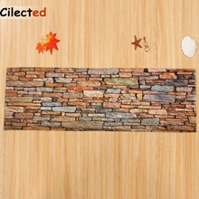 Cilected Классическая кирпичная стена камень ковер для гостиной кухня дверной проем Противоскользящие коврики для детской комнаты ковер 40x120 см