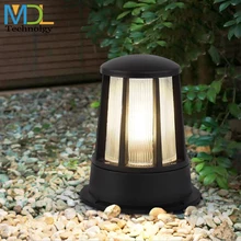 Современный светодиодный настенный светильник, водонепроницаемый светильник, уличный садовый светильник, вилла, лужайка, лампа E27, лампа AC110-240V, светильники