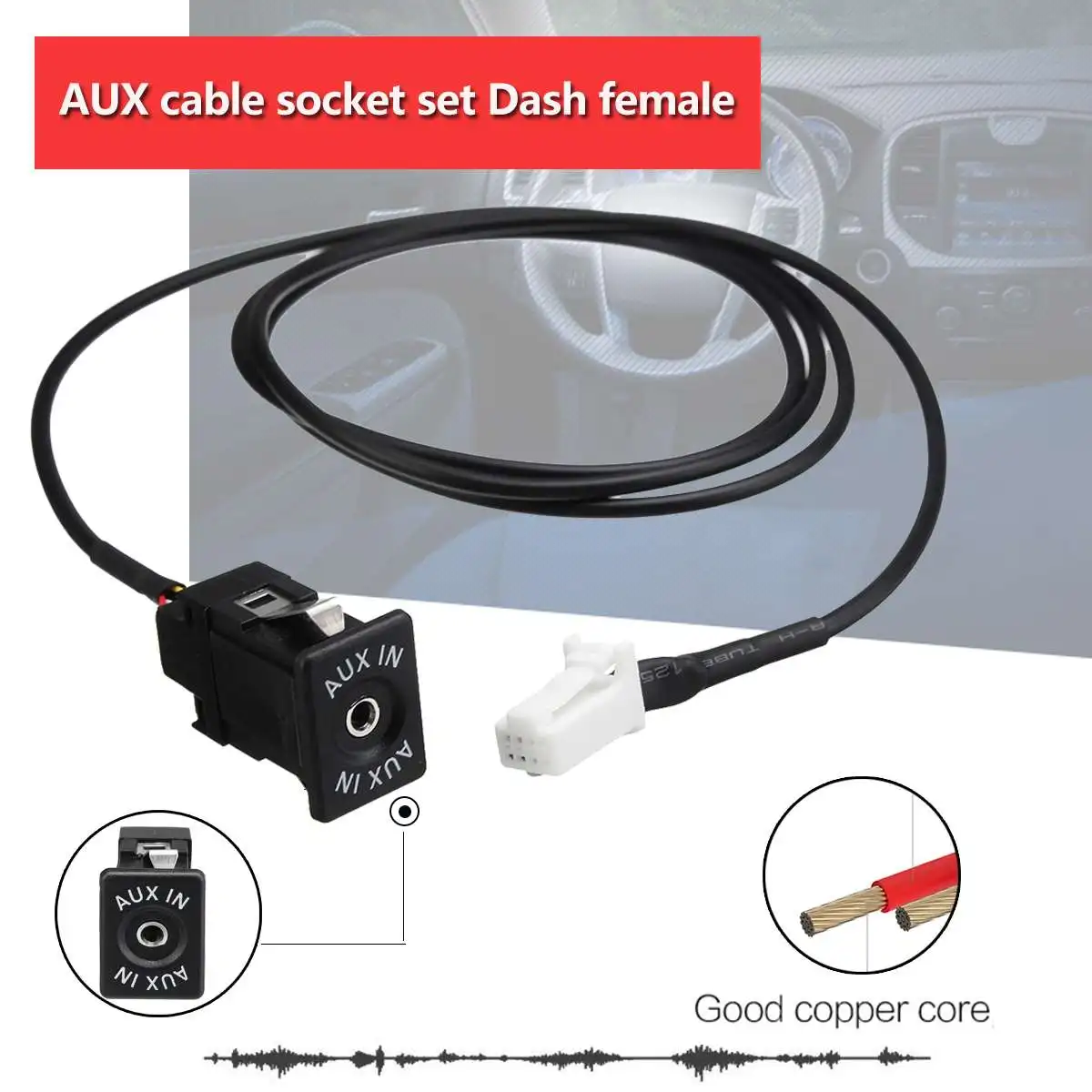 Car bluetooth Audio Cable AUX Input Adapter For Suzuki SX4 Grand Vitara 07-10 Car Electronics Accessories