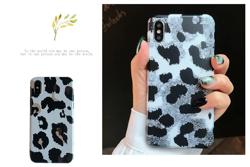 Leopard Soft Phone Case For iPhone 6 6 S Plus 7 7Plus Fundas Cover Case For iPhone 8 8 Plus X XS XR Max 6S Cases Coque Capinha (11)