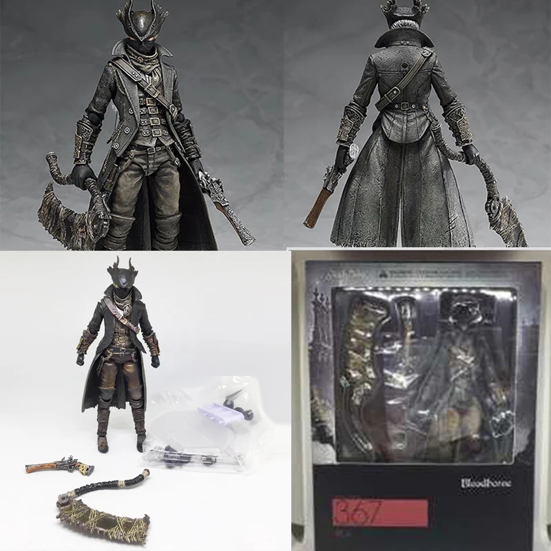 Игра Bloodborne фигурки Figma 367 Охотник фигурки модель игрушки 15 см