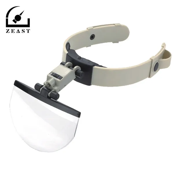 mg81003 1 2x 3 8x 4 5x 5 5x hands free magnifier helmet magnifying