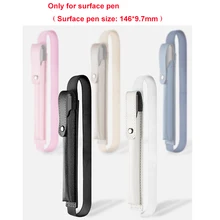 Чехол-карандаш с держателем для microsoft Surface Pen из искусственной кожи, чехол-карандаш с карманом для Surface Pro 12,3