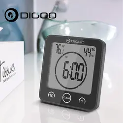 DIGOO DG BC10 цифровой Ванная комната настенные часы Водонепроницаемый присоски таймер обратного отсчета термометр для умного дома