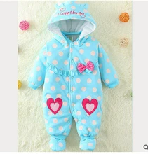2016 bleu bébé Barboteuse escalade vêtements commerce extérieur filles aiment les vacances vêtements fabricants, en gros coton childre