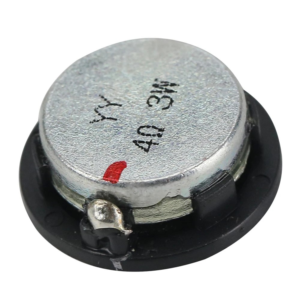 GHXAMP 1 INCH 4Ohm 3W Mini Speaker 28mm Full Range Sound Midrange bass Foam Side MP3 Speaker Round 1 Pairs