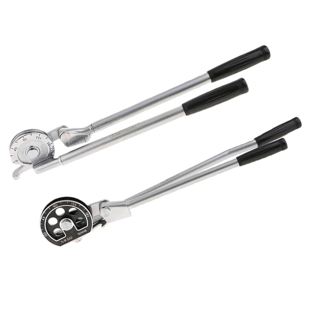 

2 Pcs 16mm/12mm Tube Pipe Bender for Plumbing Air Conditioning Gas Copper Hand Tools