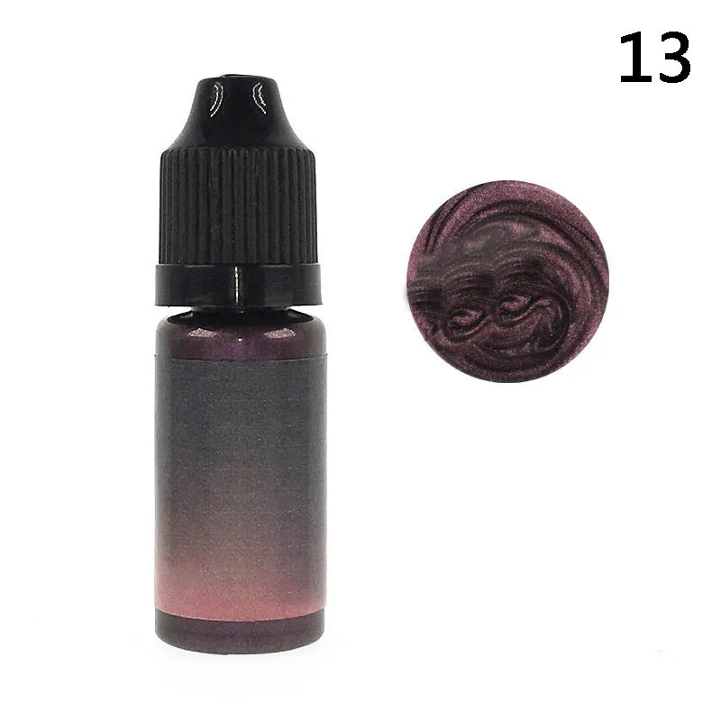 UV Resin Glue Pigment Color Liquid Coloring Dye Durable For DIY Jewelry Making Crafts TT-best - Color: 13