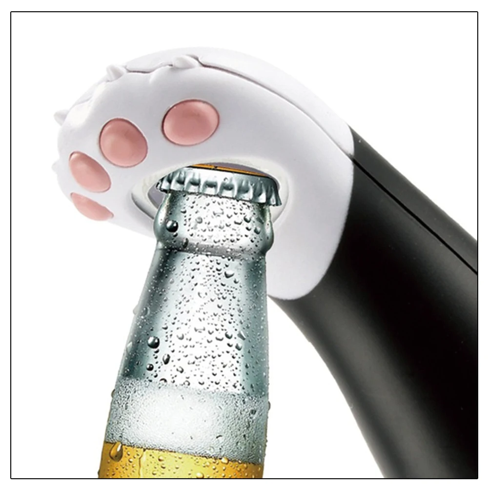 

Portable Creative Cat Paw Shaped Bottle Opener Beer Opener Wine Beer Soda Glass Cap Openers Kitchen Tools Beer Bar Tools