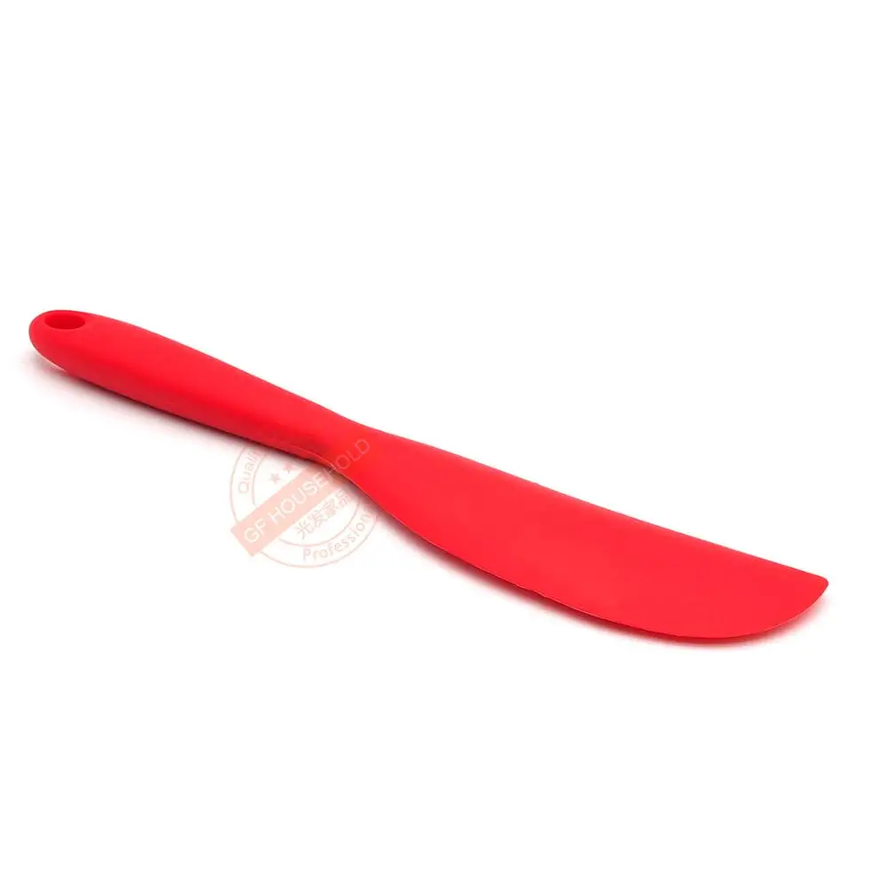 Антипригарный силиконовый нож в форме гибкого кухонного шпателя скребок Тернер, кухонная посуда