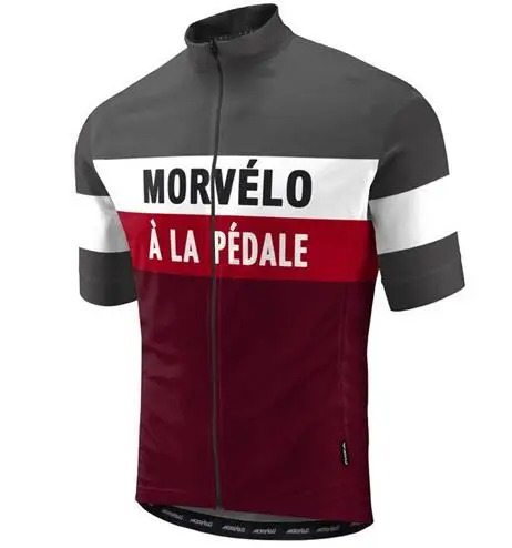 New Morvelo Men Cycling Jersey MTB bike short sleeve bicycle tops Breathable Outdoor Sportswear maillot ropa ciclismo