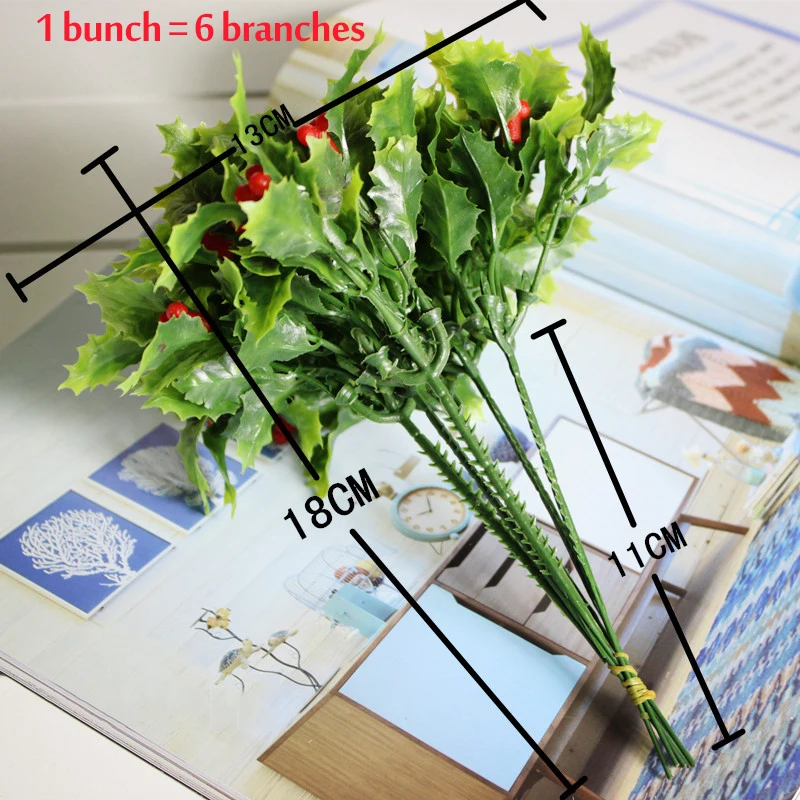 artificial plant flower arrangement Berry bunch small bonsai home living room balcony plant decoration (1)
