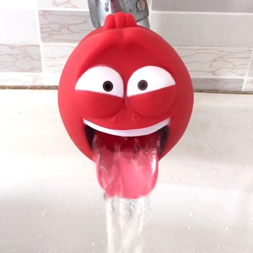 

Cute Animal Sink Tap Toddler Extender Wash for Kids Children Water Tap Faucet Extension For Hand Washing Bathroom Kitchen Tools