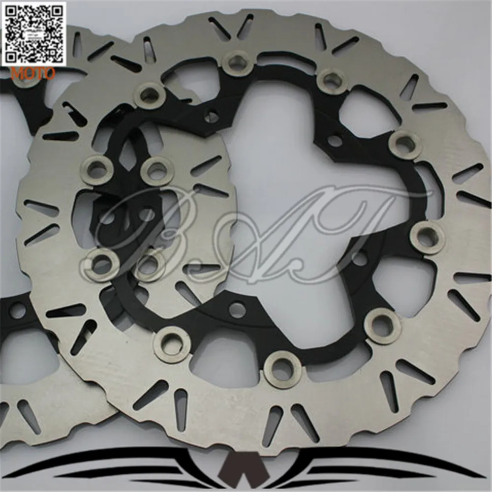 Motorcycle Accessories Front Brake Discs Rotor For SUZUKI GSX1300R HAYABUSA 2008 2009 2010 2011 2012 2013 motorbike front brake 1 pcs motorcycle rear brake rotor disc braking disk for suzuki b king bking 1300 2008 2010 gsx1300r gsx 1300r hayabusa 2008 2011