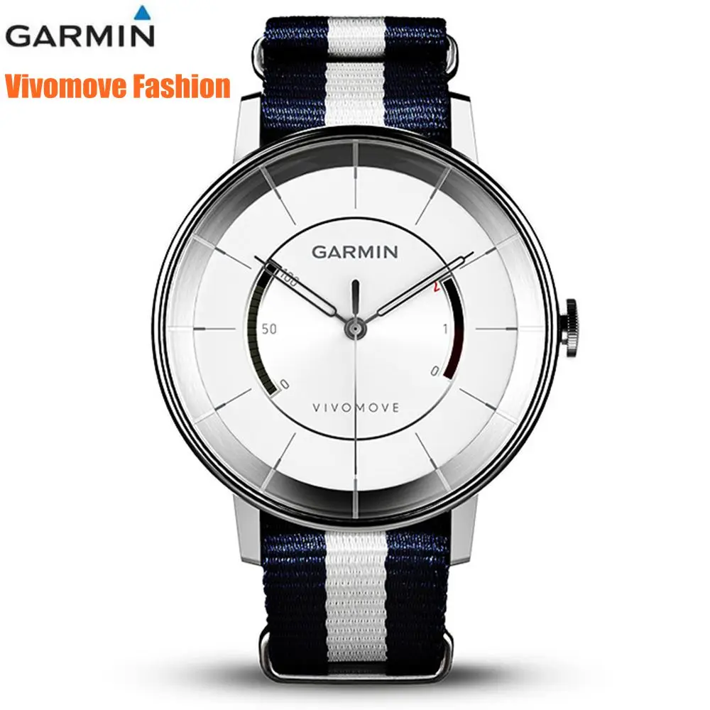 GARMIN Vivomove Fashion Smart Watch Bluetooth 4.0 Pedometer Sleep Monitor Wristwatch With 50M Waterproof Grade For Android IOS |