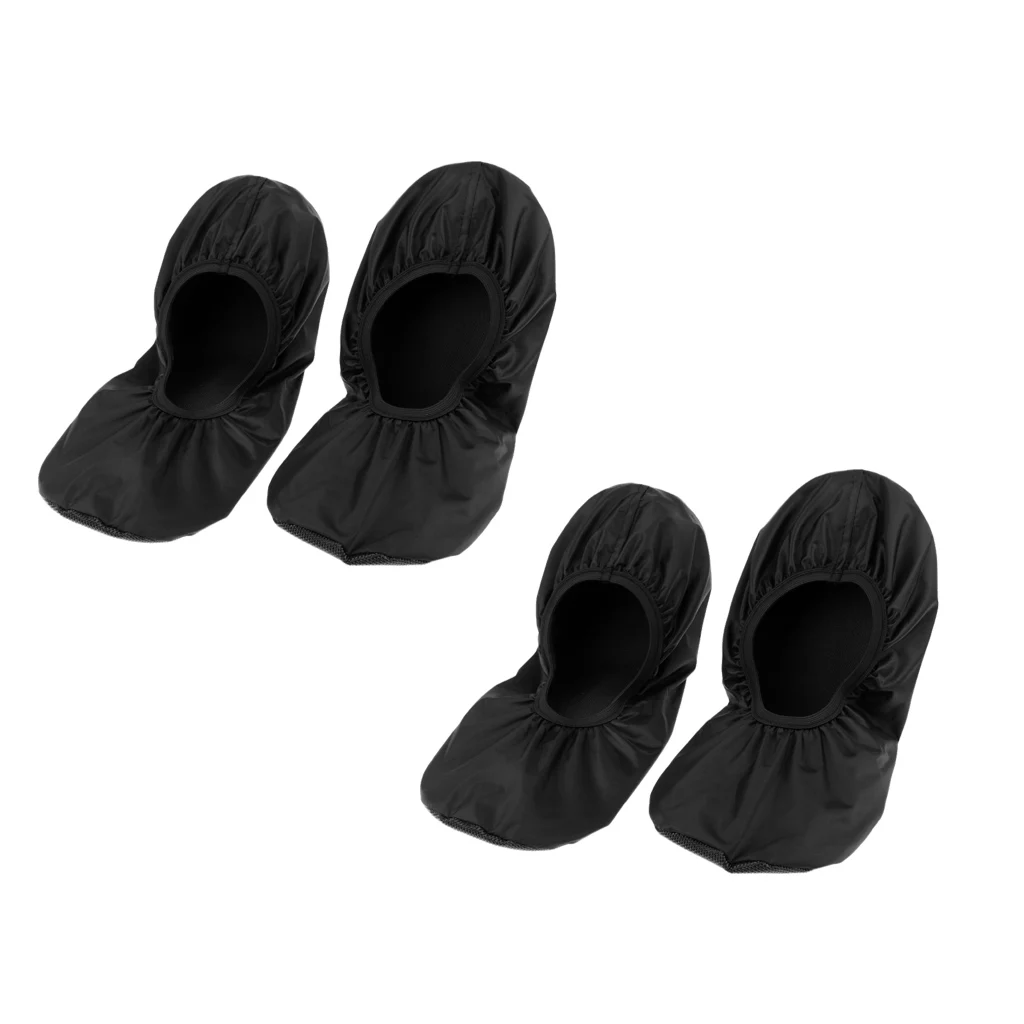 2 Pair Black XL Bowling Shoe Covers For Household Room Realtors in 