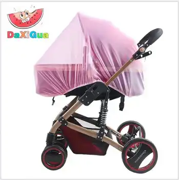 

5Colors Shield Net Safe Infants Protection Mesh Stroller Accessories Cart Mosquito Net Baby Stroller Pushchair Mosquito Insect