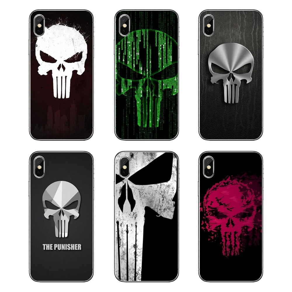 Металлический постер с логотипом comic The Punisher для Huawei Honor 8 8C 8X 9 10 7A 7C Mate 20 Lite Pro P Smart Plus