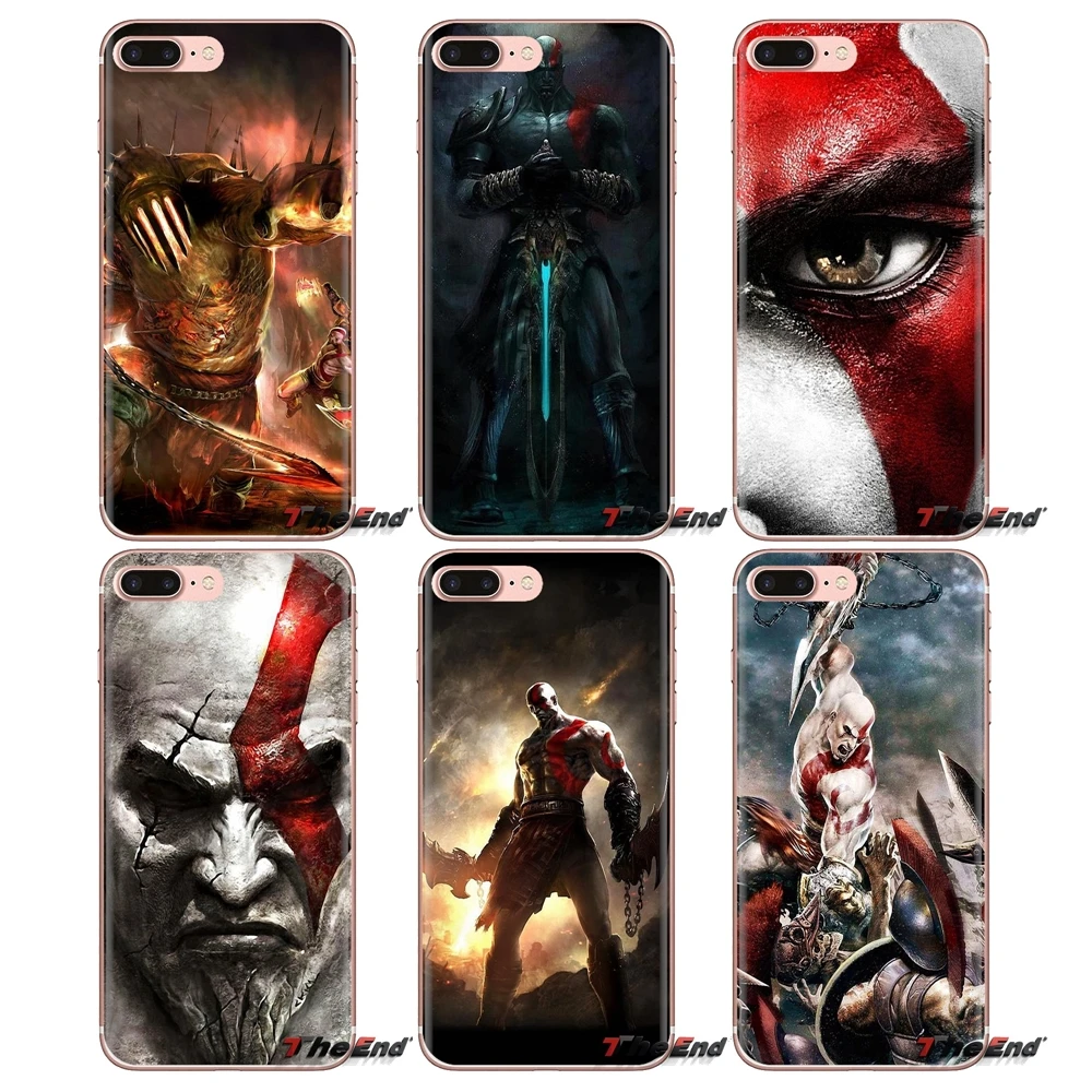 Мягкие прозрачные чехлы для LG Spirit Motorola Moto X4 E4 E5 G5 G5S G6 Z Z2 Z3 G2 G3 C Play Plus Mini God of War Kratos III |
