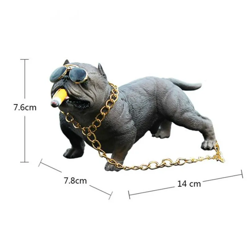 Auto Armaturenbrett Ornament Bully Pitbull Hund Puppe Auto Interieur  Accessoires Ornamente Süße Chritmas Geschenk Kreative Wohnkultur