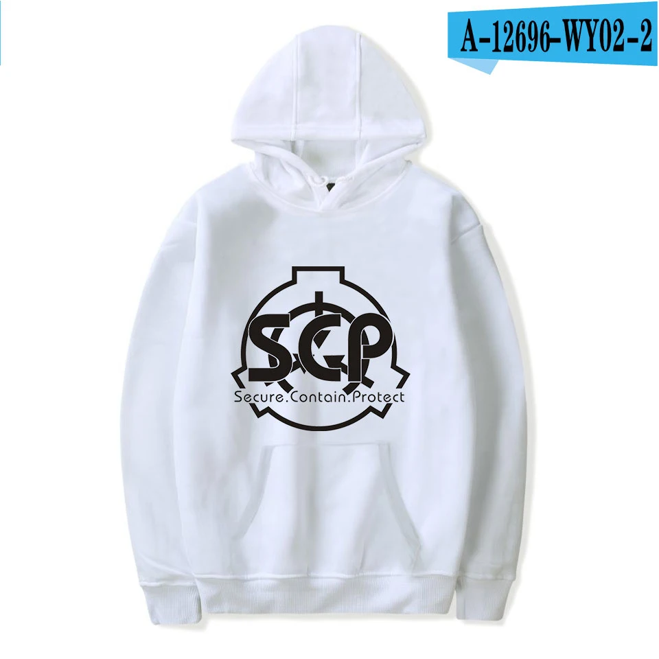 H Новинка, корейская мода, Scp Foundation, толстовки для мужчин, Повседневный пуловер, уличная одежда, толстовка, Sudadera Hombre, мужская толстовка с капюшоном, мужские топы в стиле хип-хоп - Цвет: H