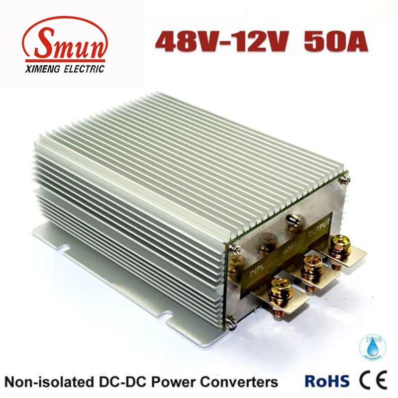 Aweking Waterproof DC/DC 48V Step Down to 12V 20A 240W Voltage Buck Converter Regulator Transformer Power Supply for Car Truck Vehicle CE Listed Aweking Waterproof DC/DC 48V Step Down to 12V 20A 240W Voltage Buck Converter Regulator Transformer Power Supply for Car Truck Vehicle CE Listed