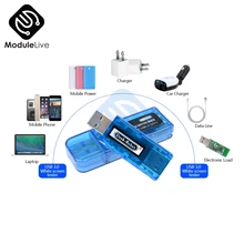 

DM OLED display DC 3.7-22V USB 2.0 3.0 65W 3A Current Voltage Power Detector Tester Battery Voltmeter Ammeter Charger Doctor