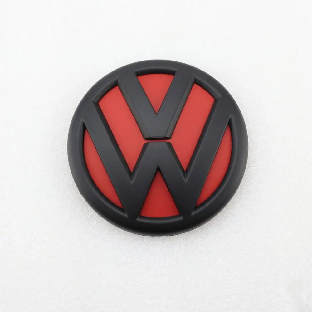 

Matt Black Red Rear Trunk Lid Badge Replacement Car Logo Emblem for Volkswagen Jetta MK6 2011 2012 2013 2014
