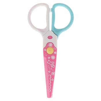 

Baby Handmade Safety Plastic Scissors Cute Color Learning Education Toys for Kindergarten Children Arts and Crafts Kid Toys