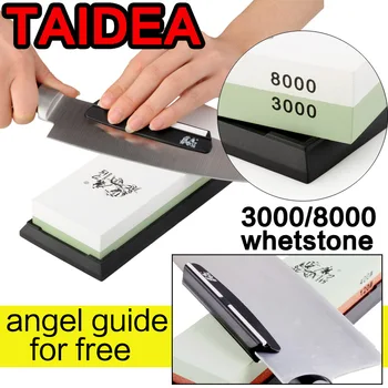 

TAIDEA 600 1000 3000 8000 knife grinder angle double Side Professional Knife Sharpener Sharpening Stone Whetstone angle guide