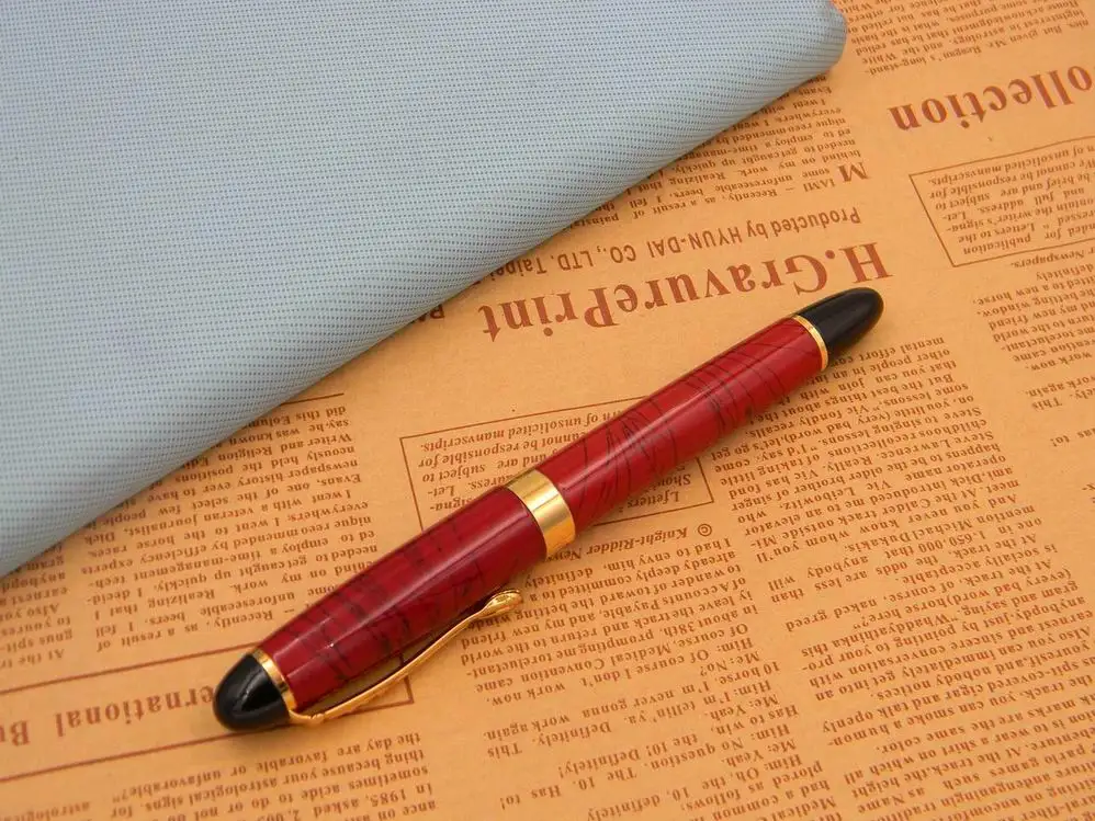 JINHAO X450 металлическая Золотая Подарочная иридиевая 1,0 мм Классическая авторучка - Цвет: X10