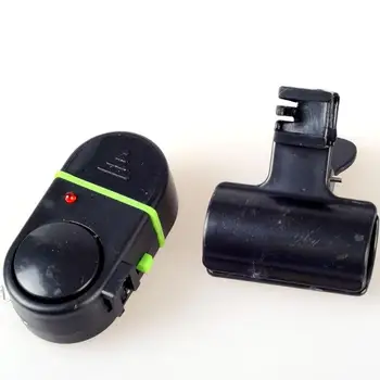 

Mounchain 3Pcs Battery Powered Sound-light Fishing Bait Alarm Waterproof Electronic Bell Clip Daytime Night Fishing