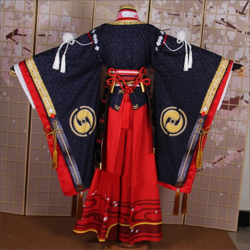 Костюм для косплея Onmyoji MOBA Tengou празднования собаки костюм рождественской