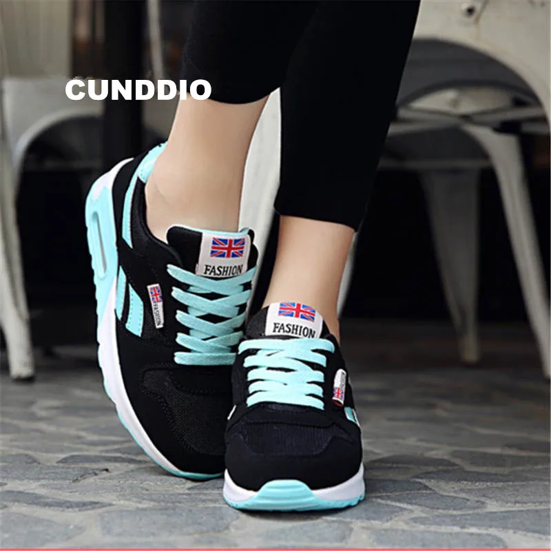 

New fashion sneakers women Brand outdoor Brands Woman Air damping Flat Casual shoes mesh girl joker tenis feminino zapatos mujer