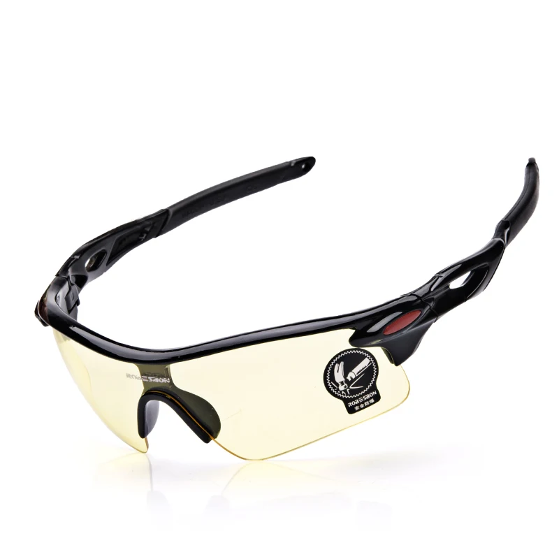 ROBESBON, солнцезащитные очки, 5 цветов Для мужчин UV400 защитные спортивные очки MTB солнцезащитные очки для велосипеда Для женщин очки для езды Ciclismo - Цвет: Night vision
