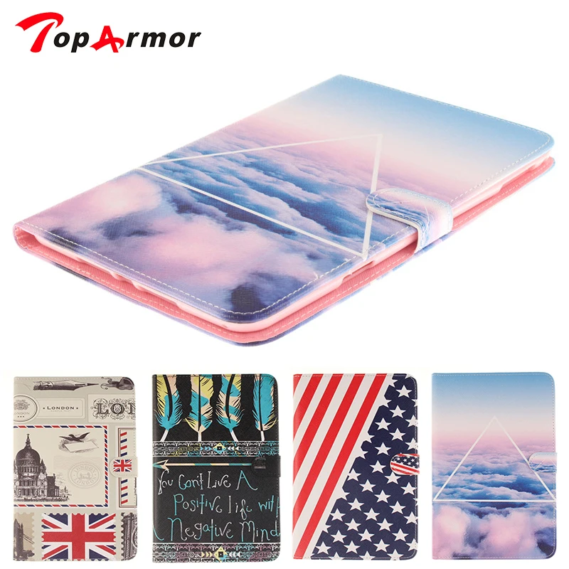 

TopArmorFor Apple iPad mini3 Case Fashion Pattern Folio PU Leather With Card Slot Back Cover For iPad mini1 mini2 mini3 7.9"inch