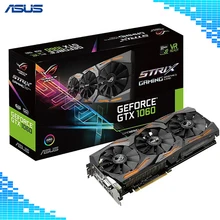 ASUS ROG STRIX-GTX1060-6G-GAMING Graphics 1506-1708MHz 6GB GDDR5 PCI-E3.0 Desktop game Graphics
