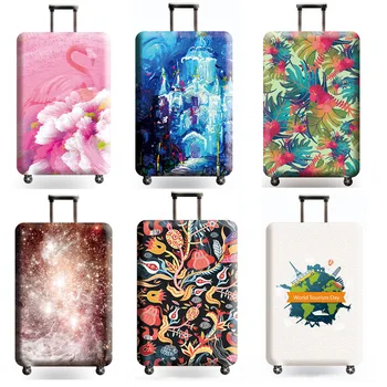 

Flamingo pattern Luggage Cover Protective Suitcase Cover Trolley Case Travel Luggage Case Dust Cover for 18 to 32inch Case